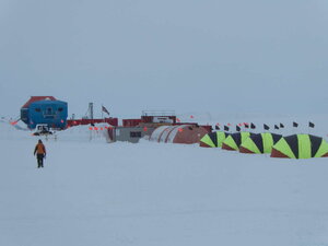 During this particular season, my first, in which I was destined to winter post-move to Halley VIa, we resided in tents to begin with whilst the base was moved.