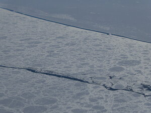 Coastal ice.