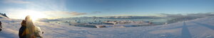 A nice panorama of the peninsula that the base resides on.