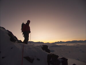 Off for climb in the local area with the excellent field guide, Mountain Tom!